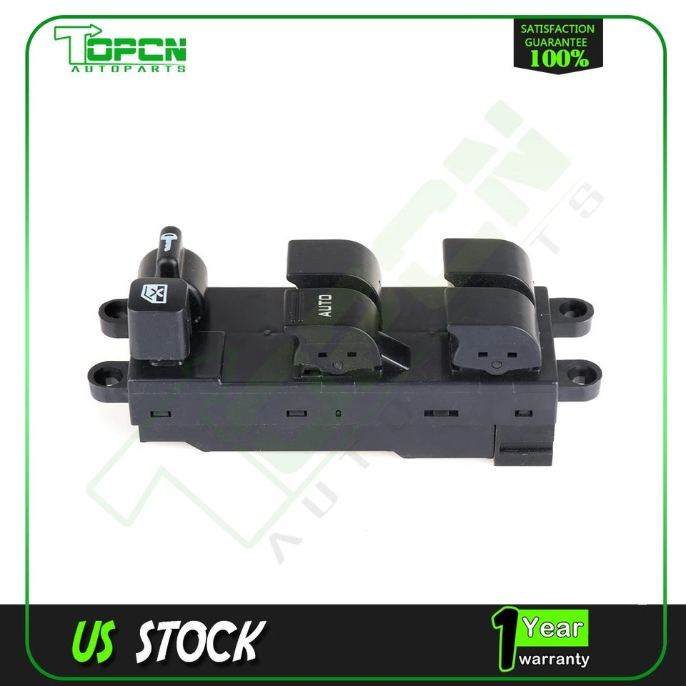 Interruptor de ventana eléctrica delantero derecho automático para Nissan Xterra 2,4 L 3,3 L 2000-2004 Foto 1 de 4