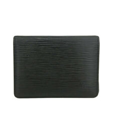 Louis Vuitton Epi Porte 2 cartes Vertical Leather Pass Card Case /R4166