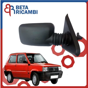 Specchio Retrovisore Per Fiat Panda (141) 750 Fino 2003 Destro Manuale Con Leva  - Foto 1 di 5