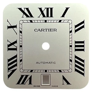 Genuine Cartier Santos 39.8mm Roman Dial Silver WSSA0018 - Picture 1 of 4