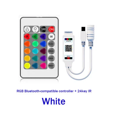 24key IR wireless Remote RGB LED Controller Bluetooth-compatible For led stirp - Image 1 of 4