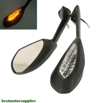 Espejos retrovisores LED aptos para Ducati 1199/R/S Panigale Series 12-15 Foto 1 de 4