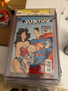 justice league #19 cgc 9.6 SS Arragones - Picture 1 of 1