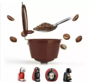 4 x Cialde riutilizzabili capsule di caffè compatibili per Dolce Gusto Miscela - Foto 1 di 3