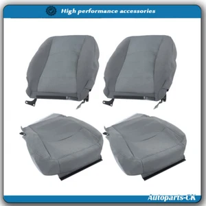 Gray Front Left Right Bottom & Back Seat Cover For Dodge Ram 1500 2013-2017 2018 - Bild 1 von 16