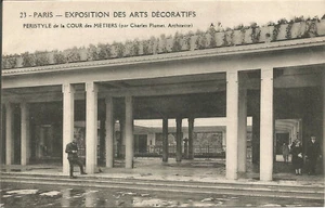 Carte postale Paris - Exposition des Arts Décoratifs - cha - Picture 1 of 2