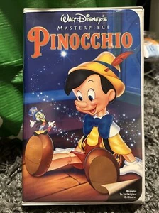 Pinocchio VHS 239 Walt Disney Masterpiece Edition 1993 - Picture 1 of 6