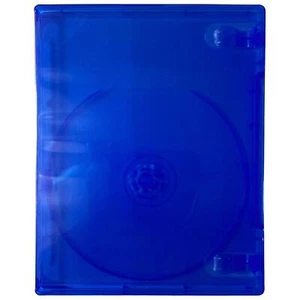 PlayStation 4 Translucent Blue Videospiel Ersatz Schale Aufbewahrungsbox - Bild 1 von 2