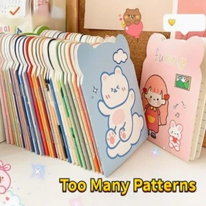 10pcs/pack Lined Paper Mini Notepad Notebooks Cartoon NoteBook Kids - Picture 1 of 14