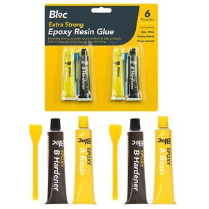 Epoxy Glue Bonds Adhesive Clear Strong Metal Ceramic Resin Glass Rubber Plastic - Picture 1 of 3