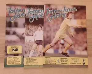 Tottenham Hotspur 1981/82 Home FA Cup Programmes from menu - Picture 1 of 4