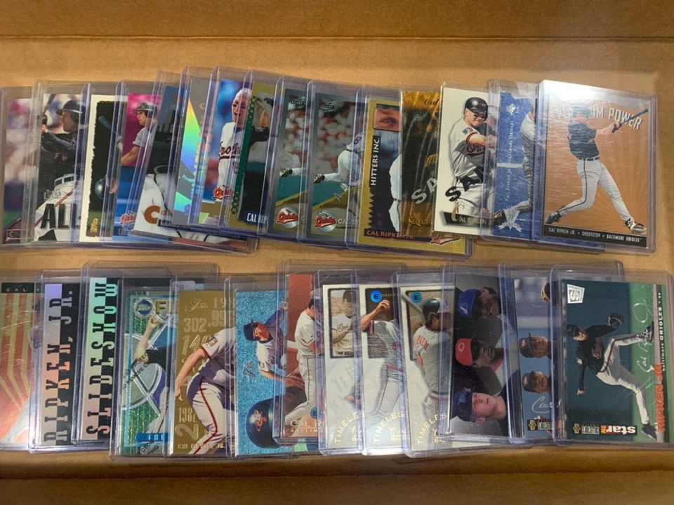Cal Ripken 1995 - 1999 Base, inserts & parallels - Image 1 of 1