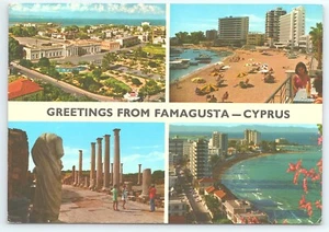 Postcard Greetings from Famagust Cyprus - Picture 1 of 2