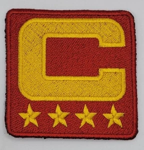 4 Star Red Captain C Patch, 49ers, Kansas City, Patrick Mahomes, Kelce, Kittle - Picture 1 of 4