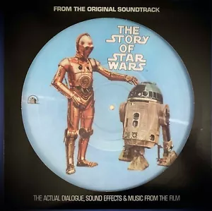 Story of Star Wars Picture Disc ORIGINAL US First Pressing 1977 Vinyl LP NEUWERTIG - Bild 1 von 6