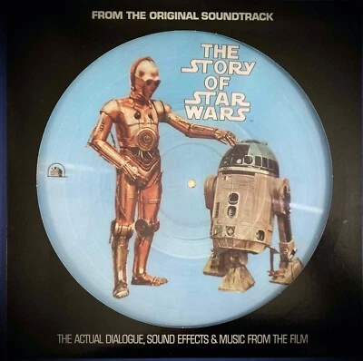 Story of Star Wars Picture Disc ORIGINAL US First Pressing 1977 Vinyl LP MINT - Image 1 of 4