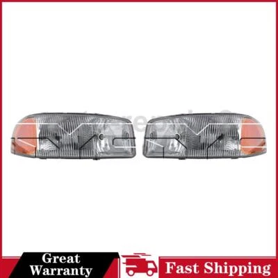 Conjunto de faros izquierdo derecho para GMC Sierra 1500 Classic TYC 2007~2007 Foto 1 de 4