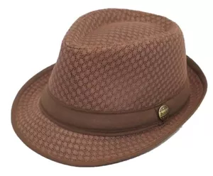 Light Weight Mesh Fedora hat Soft Cool Summer Classic Trilby COOL MESH - Picture 1 of 70