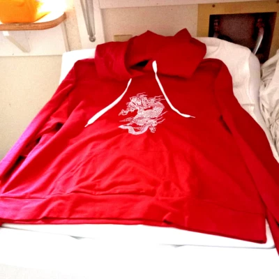 Red dragon hoodie X-L  Never Worn - Image 1 of 3