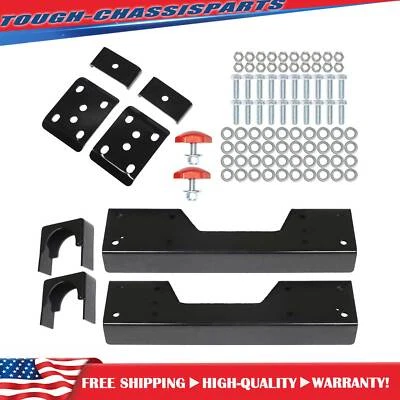 For 1988-98 Silverado C1500 GMC Sierra 2WD C-Notch Rear Support & Drop Flip Kit Foto 1 de 4