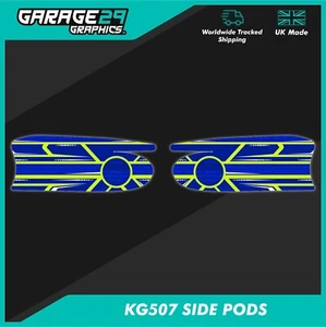 LN Racing Kart Style KG507 Side Pods Sticker Kit - Picture 1 of 1