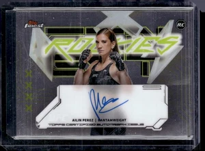 Autógrafo Topps Finest UFC #FRA-AP Ailin Pérez Finest Rookies 2025 - Imagen 1 de 2