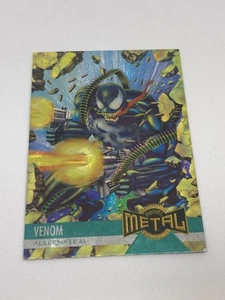 1995 Marvel Metal Venom Alternate M #136 VENOM POSSIEDE IL PUNITORE - Foto 1 di 7