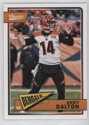 2018 Panini Classics Blank Back /50 Andy Dalton #20 - Image 1 of 2