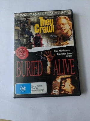 THEY CRAWL and BURIED ALIVE DVD - image 1 of 2