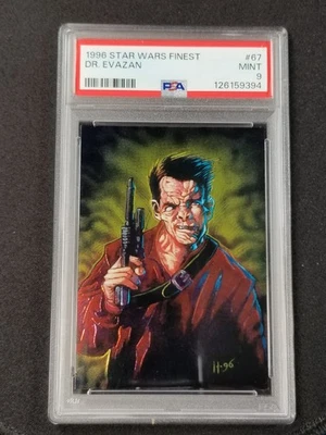 1996 Finest Star Wars #67 Dr. Evazan PSA 9 - Image 1 of 2