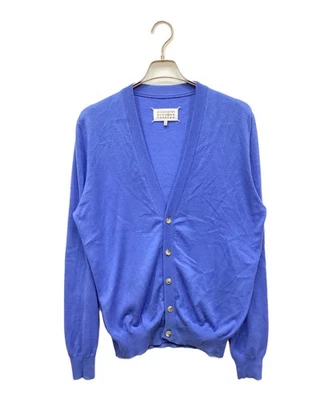 Maison Margiela/ Elbow Patch Cardigan Blue Size: M - Image 1 of 4