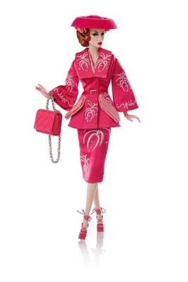 Popular FR Monograma Traje Chaqueta Falda Conjunto Integridad 12" Poppy Parker NUEVO Foto 1 de 4