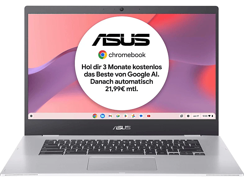 ASUS Chromebook CX1 CX1500CKA-EJ0160, Laptop, Chromebook, mit 15,6 Zoll Display - Bild 1 von 1