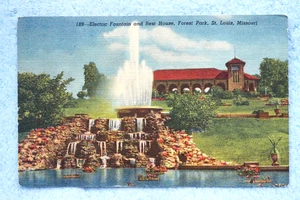 Electric Fountain and Rest House - Forest Park, St. Louise, Missouri - Picture 1 of 2