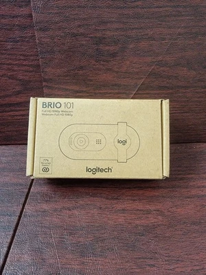 Logitech Brio 101 Full HD 1080p Webcam Made for Meetings and Works for Streaming - Image 1 of 4