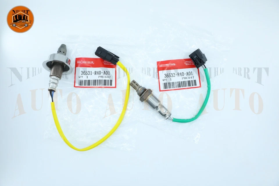 OEM 2PCS OXYGEN O2 SENSOR UPSTREAM & DOWNSTREAM FOR 2007-2011 HONDA CR-V 2.4L - Изображение 1 из 4