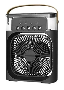 Ventilador De Aire 3 En 1 Portátil. Humificador, Luz LED 7 Colores, USB-C - Imagen 1 de 6