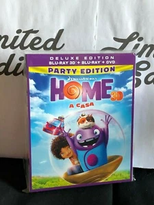 HOME a casa-blu ray+3D+DVD- edizione speciale SLIPCASE- - Foto 1 di 2