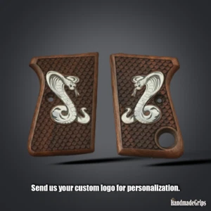 Customizable Astra Cub Compatible KSD Brand Walnut Grip - Picture 1 of 4