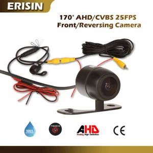 170° Fisheye AHD/CVBS 25FPS Auto Front-/Rückfahrkamera IP68 Wasserdicht Universal - Bild 1 von 17