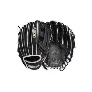 WILSON 2023 A500 Youth Baseball Glove Black/White/Blonde 10.5" Right Hand Throw - Picture 1 of 7