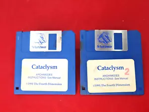 Cataclysm Spiel Eichel Archimedes RISC OS Die vierte Dimension 1991 - Bild 1 von 4