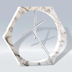 Antigravity Swing Sculpture, Kinetic Art Perpetual Motion Aluminum Desktop Toy - Bild 1 von 10