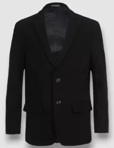 Calvin Klein Kid's Boys Black Suit Coat Jacket Blazer Size 14 New With Tags - Picture 1 of 5