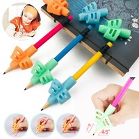 3Pcs/Set Children Pencil Holder Pen Writing Aid Grip Posture Correction Tools