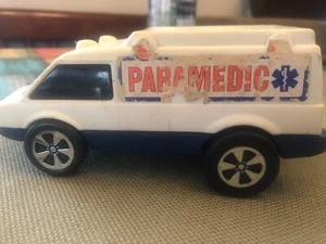 Rare Vintage 1976 Mattel Power N Speed Paramedic Ambulance Van Redline WORKS - Picture 1 of 6