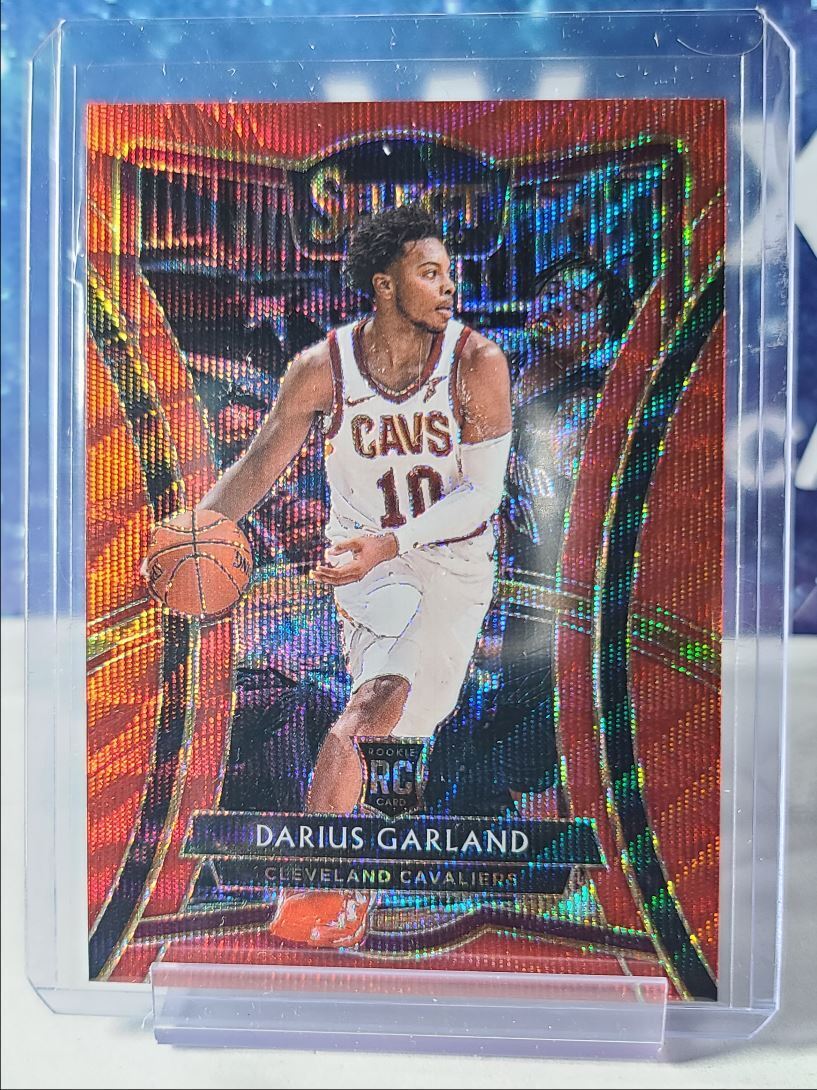 2019-20 Select Premier Level Rookie Red Wave Darius Garland RC WHC519