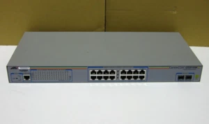 ALLIED TELESIS CentreCOM GS916M Gigabit Intelligent Switch initialized - Picture 1 of 4