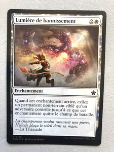 Mtg Carte Magic Foundations Banishing Light French FOIL NM - Picture 1 of 2