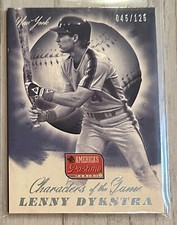 2013 Panini America's Pastime #CG7 LENNY DYKSTRA Characters of the Game 045/125
